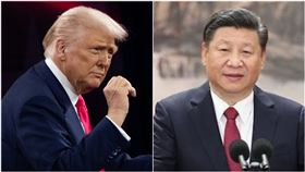 美國總統川普、中國國家主席習近平 圖／白宮臉書、新華網