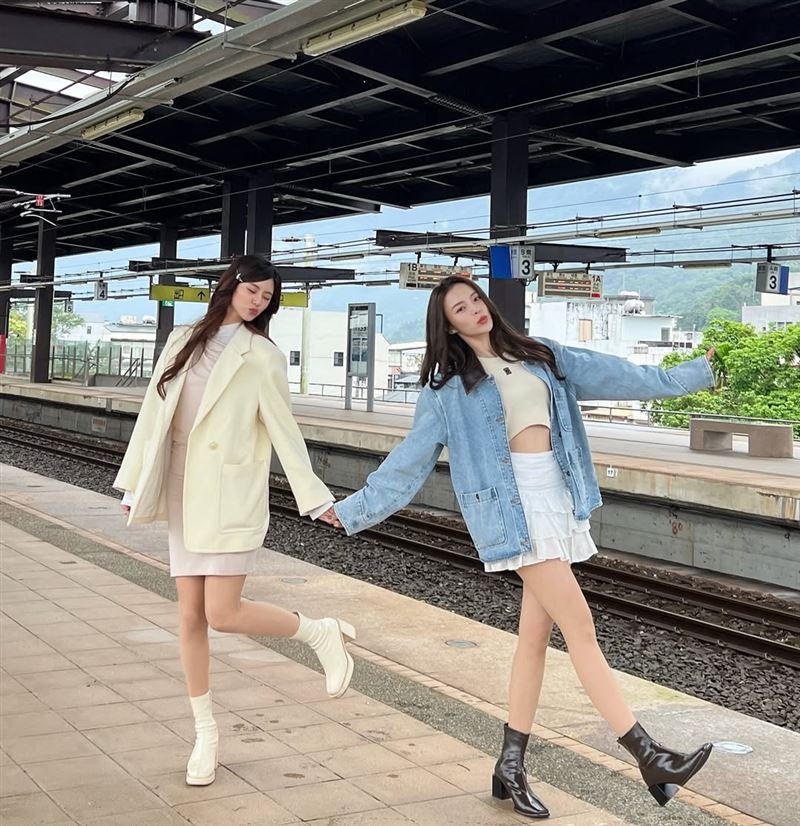 Elkie與各務禮美奈（左）不僅相處融洽，甚至還真的救了他一命。（圖／翻攝自remina___ IG）