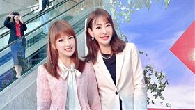陳海茵合照賈永婕。（圖／翻攝自陳海茵臉書）