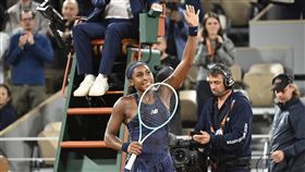 ▲葛芙（Coco Gauff）生涯2度闖進法網女單決賽。（圖／美聯社／達志影像）