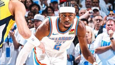 SGA帶隊飆分！雷霆上半場雙位數領先溜馬