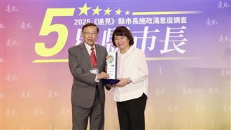 五星市長！黃敏惠市長接受遠見獎項肯定