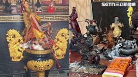 新北,神像,廟方,香爐,瓦斯爐,高梁酒,金山,北海五谷宮,街友▲圖片描述。（圖／翻攝畫面）