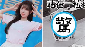 一粒立牌被偷走，本人反應曝光。（翻攝台灣迪卡儂threads）