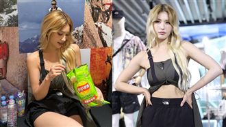 超美韓星來台竟狂掃香菜餅乾！網一看崩潰