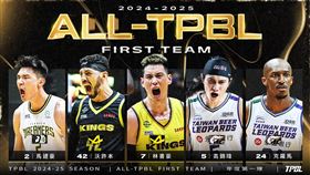 ▲2024-25 TPBL年度第一隊。（圖／TPBL提供） 