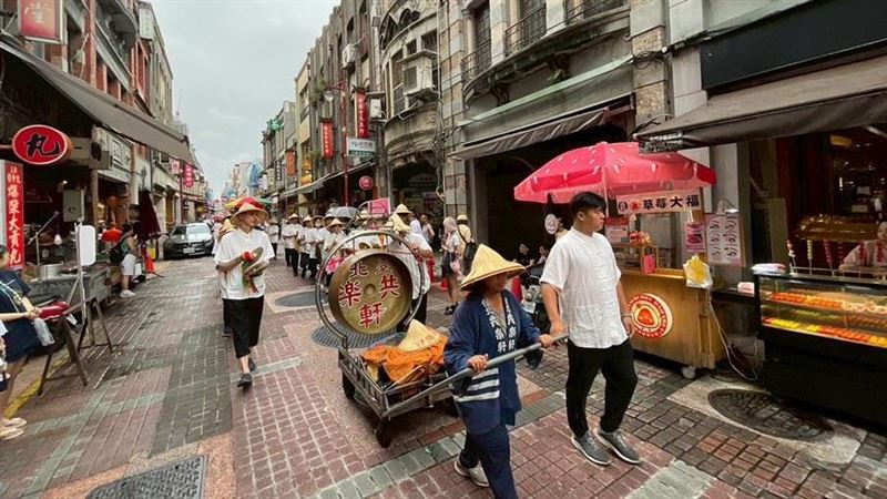 「台北霞海城隍文化節-誕隍祭」5月24日神樂隊live秀。（圖／大同區公所提供）