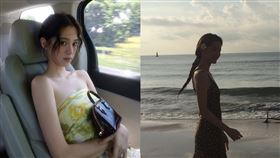 歐陽娜娜罕見「解放事業線」，吸引2.6萬人朝聖。（圖／翻攝自IG @nanaouyang）