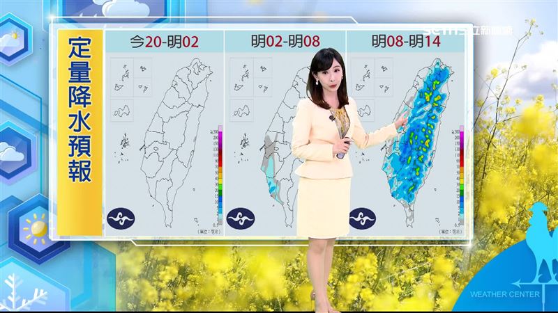 明山區天氣仍不穩定,午後雷陣雨機率依舊高