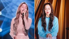 太緊張！范瑋琪上《歌手》破音＋狂抖　慘遭淘汰下台痛哭（組合圖／翻攝自微博）
