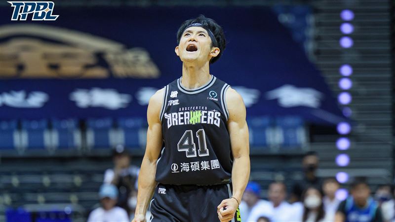 福爾摩沙夢想家蔣淯安。（圖／TPBL提供）