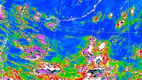 鄭明典曬衛星雲圖（圖／翻攝自鄭明典臉書）