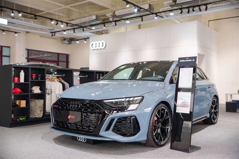 高雄Audi民族都會車廊。（Audi提供）