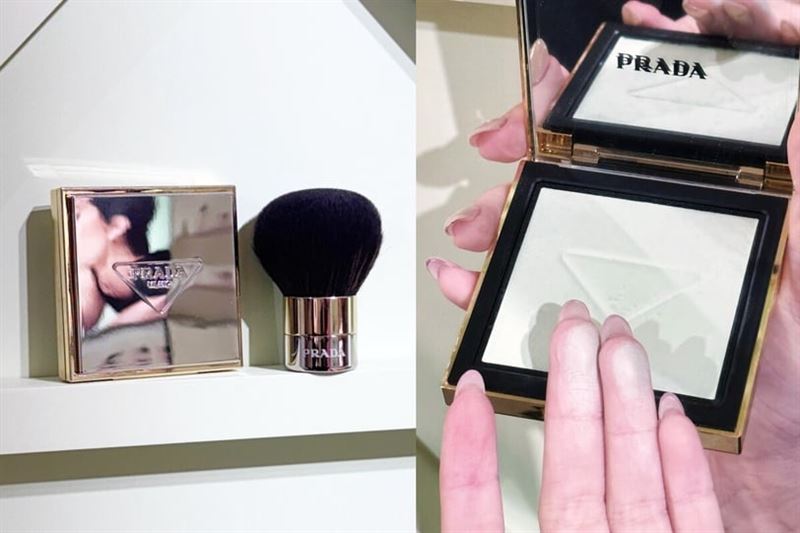 (圖/翻攝自BEAUTY美人圈、PRADA BEAUTY)PRADA BEAUTY 原生霧光定妝粉餅