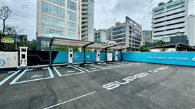 ▲EVOASIS充電站全台突破102站。（EVOASIS提供）