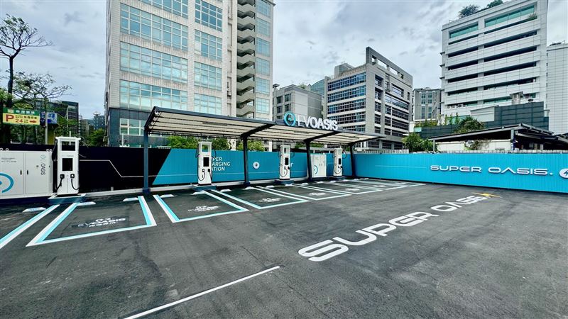 EVOASIS在全台已佈建超過1,200格充電車位。(EVOASIS提供)