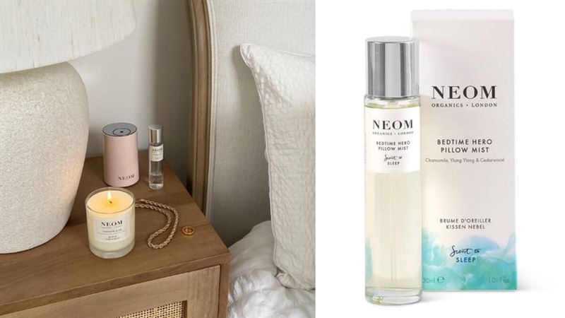 （圖／翻攝自IG @neomwellbeing）NEOM&nbsp;舒緩恬睡枕頭噴霧 30ml