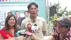 ▲黃國昌出席民眾黨南投縣黨部主委交接典禮,並受訪。（圖／翻攝畫面）