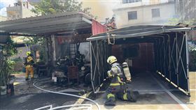 火警,高雄,老翁,平房,受困