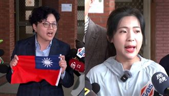 來踢館！吳靜怡孤身一人現身徐巧芯說明會