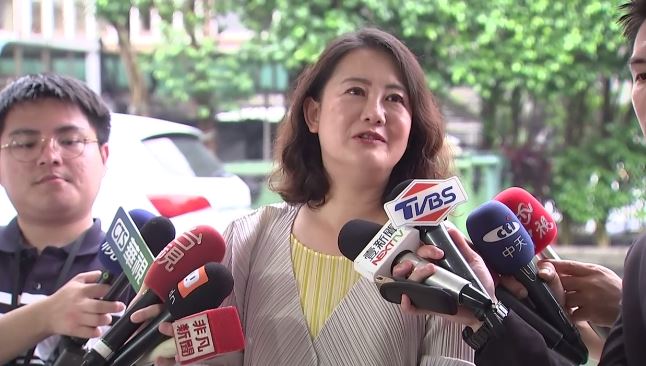 罷免吳思瑤二階連署失敗，吳思瑤回應時哽咽「我希望大家負能量趕快過去。」（圖／翻攝畫面）