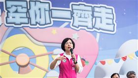 罕病基金會今（7）日舉行26週年公益健走，民進黨立委蘇巧慧出席為病友爭權益。（圖／蘇巧慧辦公室提供）