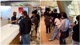 新竹巨城排隊人龍超狂　小編誇張喊：長度有8公里吧！全為「這家」蛋糕，圖翻攝自新竹巨城threads