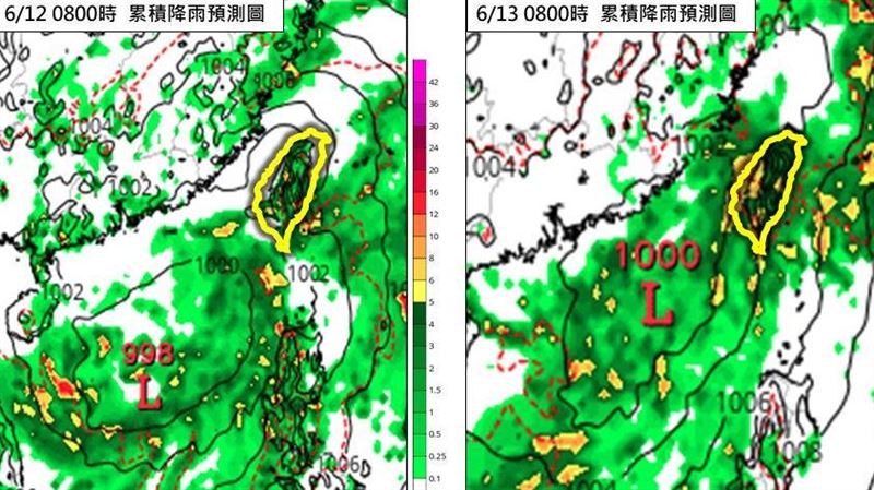 今午後炸雷雨　首颱「蝴蝶」生成有變數