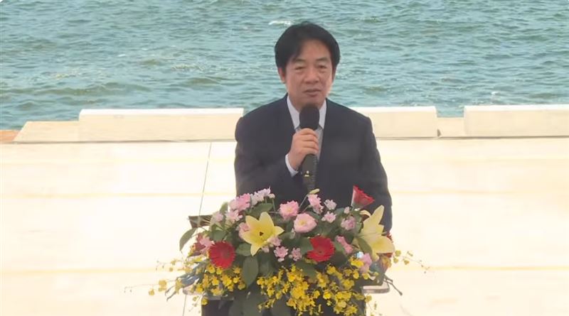 出席「海安12號」演習　賴清德向立院喊話