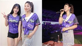 原本丁噹計畫打算邀林岱縈合唱竟遭婉拒，事後趕緊過來道歉。（圖／龐文宏提供）