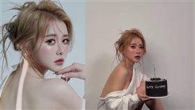 饅頭媽近日在生日前夕拍攝寫真紀念。（圖／翻攝自shin_0604 IG）