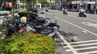 新／又7旬肇事！婦成大旁開車暴衝1死2傷