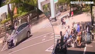 單車翁最後身影曝光　婦成大旁暴衝撞29車