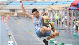 ▲台灣跳遠好手林昱堂。（圖／中華民國田徑協會提供） 