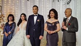 侯麗芳娶媳婦，韓國瑜擔任證婚人（圖／侯麗芳提供）