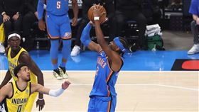 ▲奧克拉荷馬雷霆一哥亞歷山大（Shai Gilgeous-Alexander）。（圖／翻攝自X平台 @kcthunder）