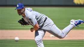 ▲柯蕭（Clayton Kershaw）先發5局僅失1分，幫助道奇中止2連敗。（圖／路透社／達志影像）