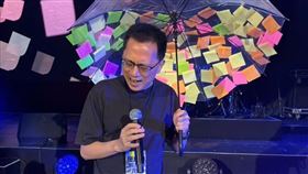 486先生登台大開金嗓。（圖／486提供） 