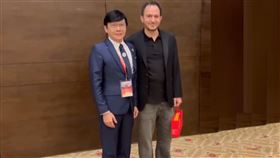 台灣柔術總會理事長蔡坤龍攜手約旦奧會主席　增進體育交流（業配勿用）