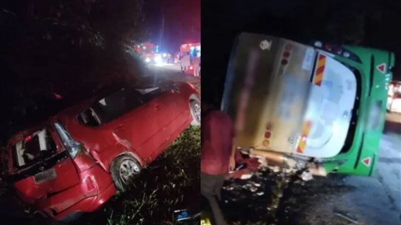 車禍釀15死悲劇！大學生巴士追撞休旅車