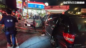 台北,中正區,轎車,安全氣囊,事故,車禍,駕駛,師大,肇事▲圖片描述。（圖／翻攝畫面）