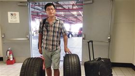 黃紀彰常往返台、帛從事土地投資生意，又擁2地政商人脈，被害人不疑有他，因此受騙上當。（翻攝黃紀彰臉書）