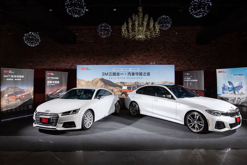 3M隔熱紙、車漆保護膜、車身改色膜全都整合成「三膜合一」方案。(3M提供)