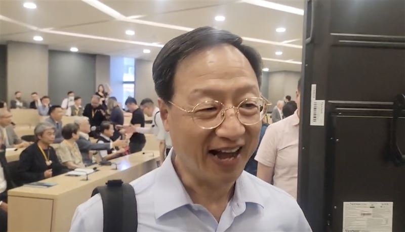 江宜樺近日預測,藍營可能會掉10席。(圖/翻攝畫面)