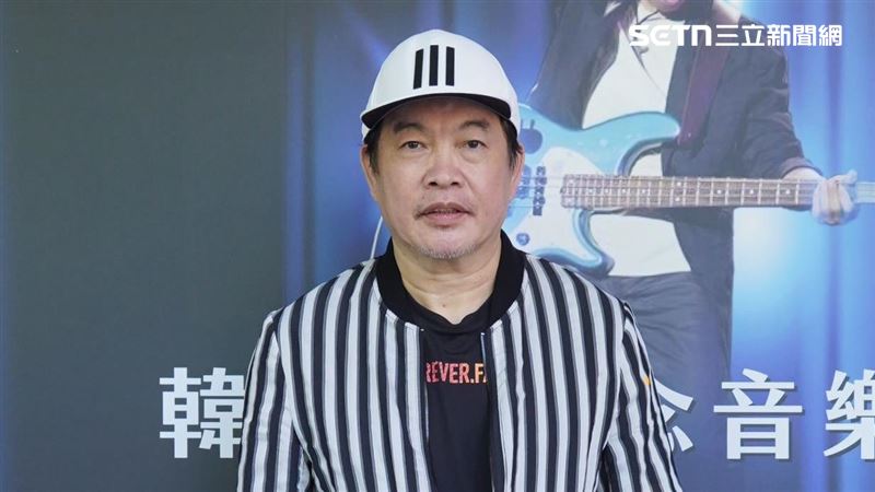 韓賢光猝逝舉辦追思音樂會，康康特別排開工作前來追悼。（圖／記者趙于瑩攝影）