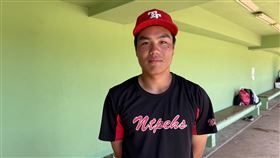 玉山盃青棒賽  台東縣許庭愷率隊搶勝玉山盃青棒賽台東縣10日與花蓮縣交手，台東縣投手許庭愷（圖）先發4局無失分，率隊以4比0搶勝。中央社記者謝靜雯攝  114年6月10日