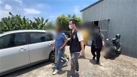 李能謙被警方逮捕。（圖／翻攝畫面）