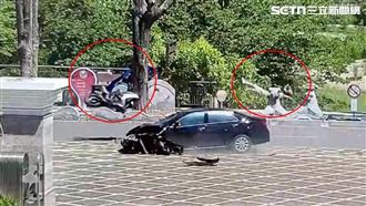 血鋪路…3車禍尋獲K盤「重機騎士手變形」