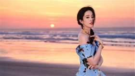 劉亦菲。（圖／翻攝自劉亦菲微博）