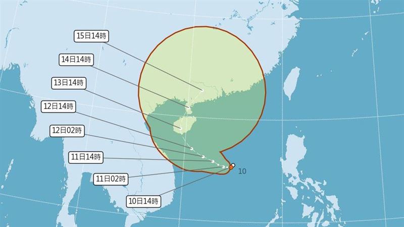 蝴蝶路徑大轉彎有望颱風假？氣象署回應了